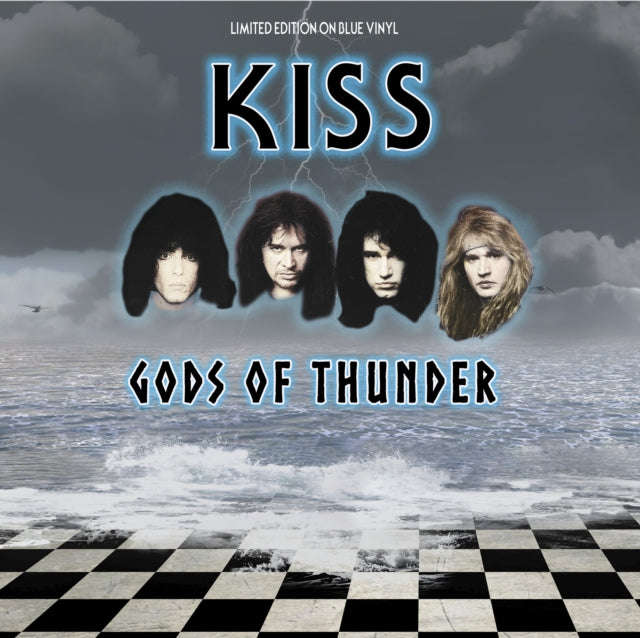 Kiss - Gods Of Thunder (Blue & White Vinyl) (Vinyl Single)