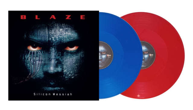 Blaze Bayley - Silicon Messiah (25th Anniversary Edition) (Red/Blue Vinyl) (Vinyl)