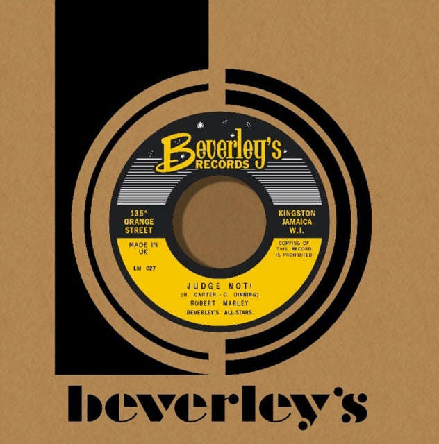 Robert Marley / Beverleys All-Stars - Judge Not / Do You Still Love Me (Vinyl Single)