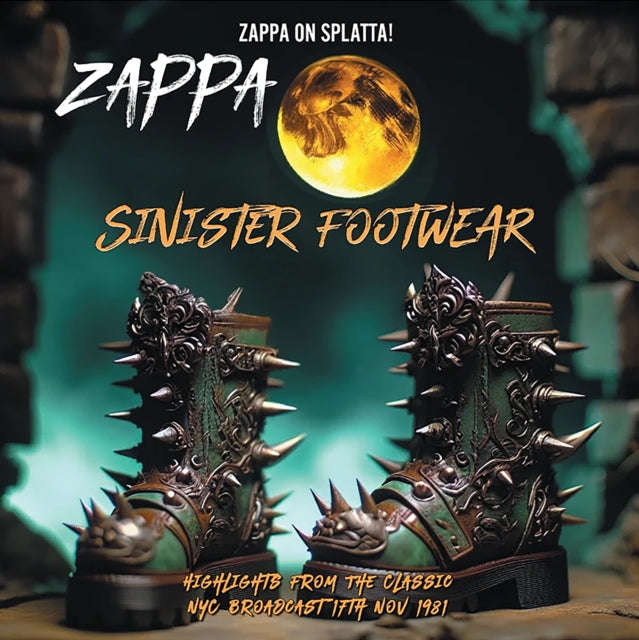 Frank Zappa - Sinister Footwear (Aqua/Green Splatter Vinyl) (Vinyl Single)