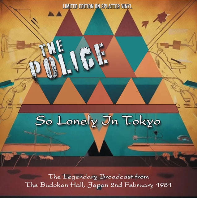 Police - So Lonely In Tokyo (Green/Yellow Vinyl) (Vinyl Single)