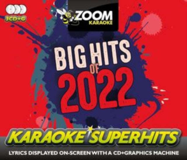Zoom Karaoke - Zoom Big Hits Of 2022 (CD+G) (Digi) (CD)