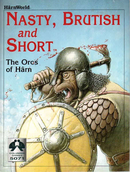 Harnmaster Nasty Brutish & Short (Board Games)