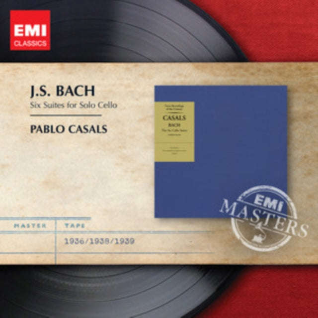 Pablo Casals - Bach/Cello Suites (CD)