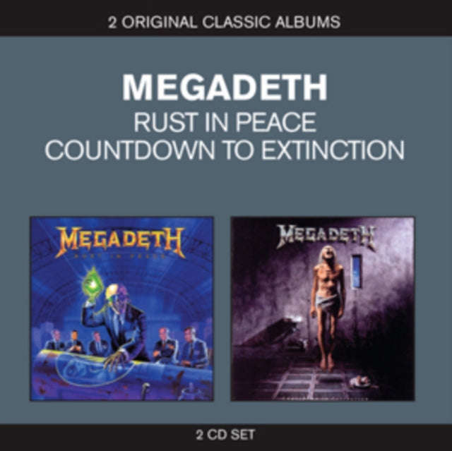 Megadeth - Countdown To Extinction/Rust In Peace (CD)