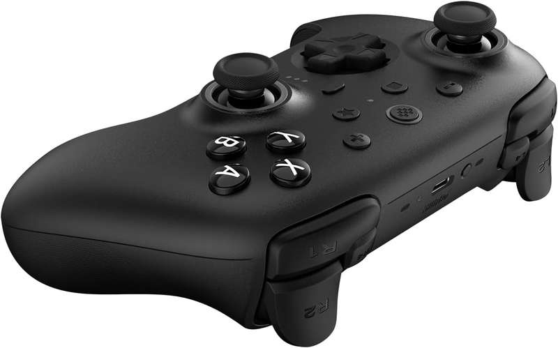 8BitDo Ultimate 2 Wireless Controller with Charging Dock for PC & Android (Black) (PC)