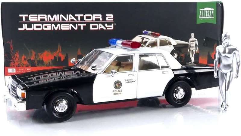 Greenlight Collectibles - 1/18 Artisan Collection - Terminator 2 (1991) - 1987 Cheverolet Caprice...
