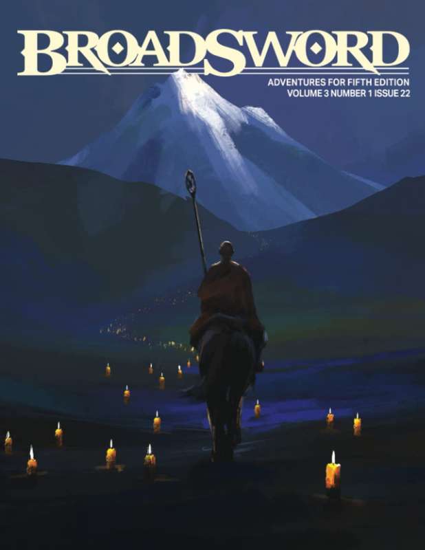 Broadsword Monthly No. 22 (Monks) (RPGs)