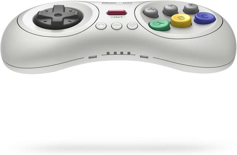 8BitDo - M30 Wireless Bluetooth Gamepad (White) (Nintendo Switch)