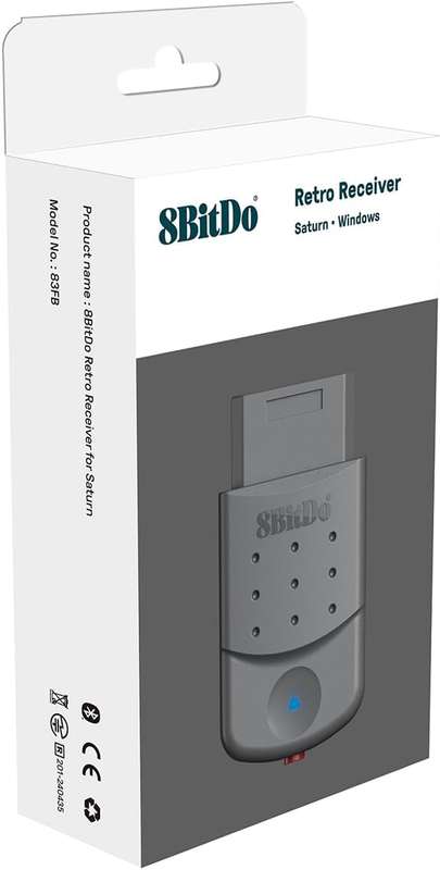 8BitDo Bluetooth Retro Receiver Saturn (Multiplaformer) (Retro)