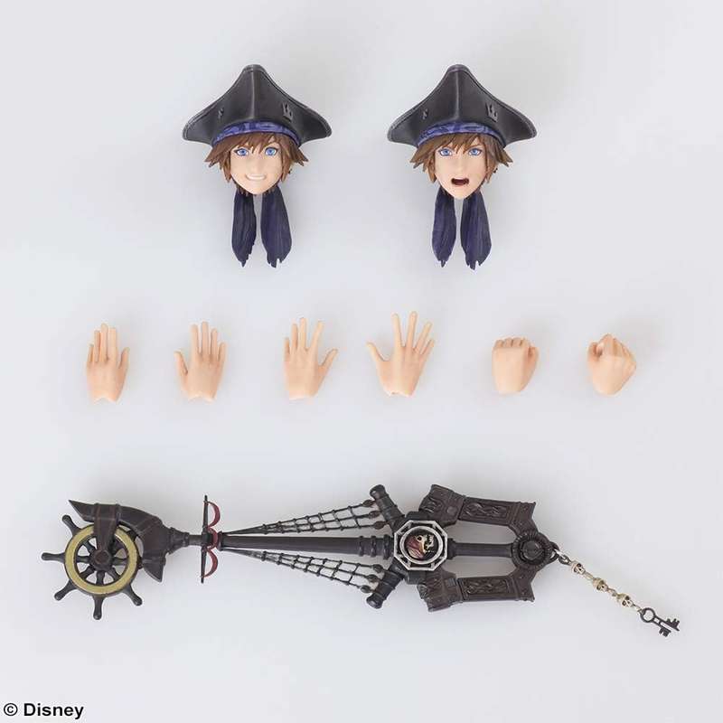 Kingdom Hearts III - Bring Arts (Sora Pirates) Action Figure (Figures)