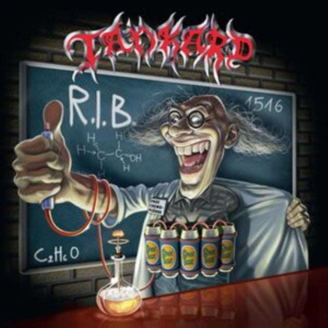 Tankard - R.I.B. (Red/White/Black Splatter Vinyl) (Vinyl)