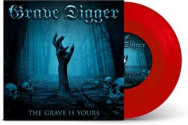 Grave Digger - The Grave Is Yours (Transparent Red Vinyl) (Vinyl Single)