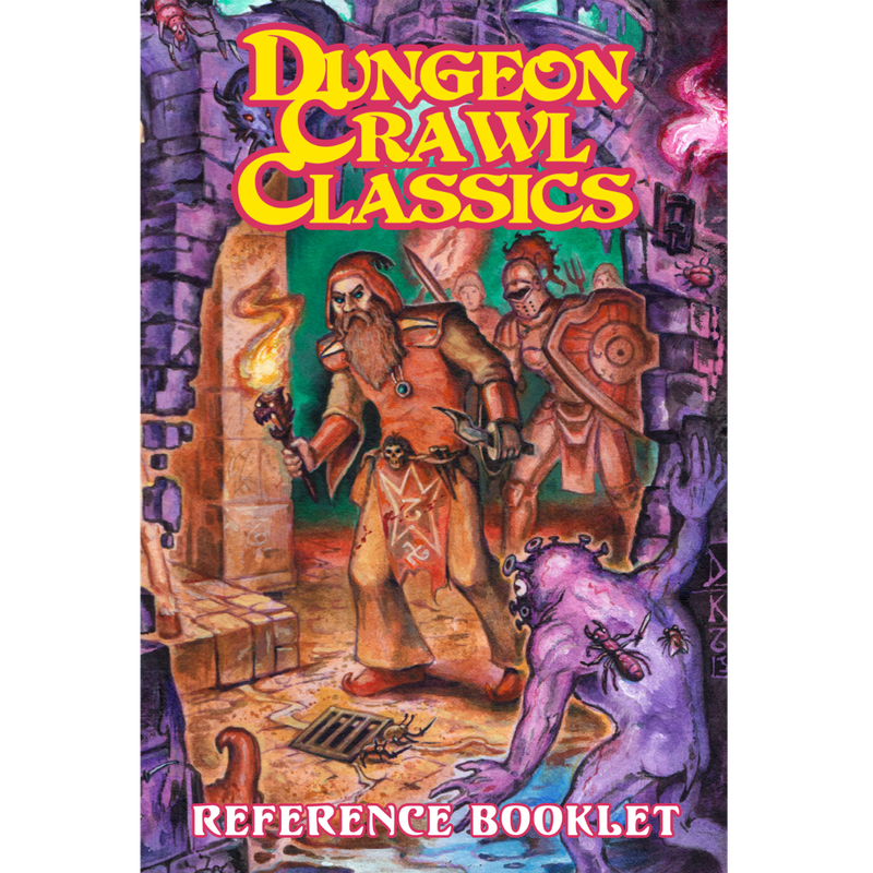 Dungeon Crawl Classics Reference Booklet (RPGs)