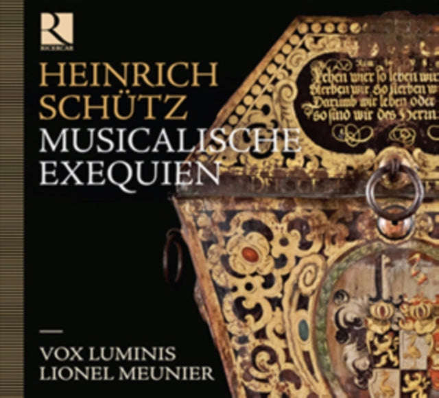 Vox Luminis / Meunier - Schutz - Musicalishche Exequien (CD)