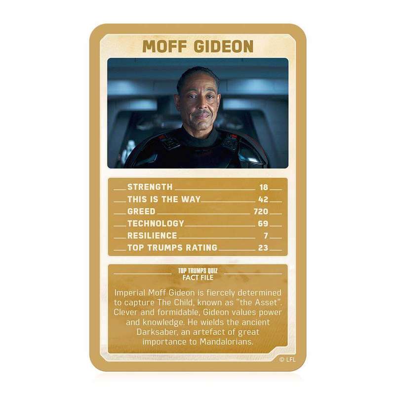 Star Wars: The Mandalorian Limited Edition Top Trumps (Deck Card Games)