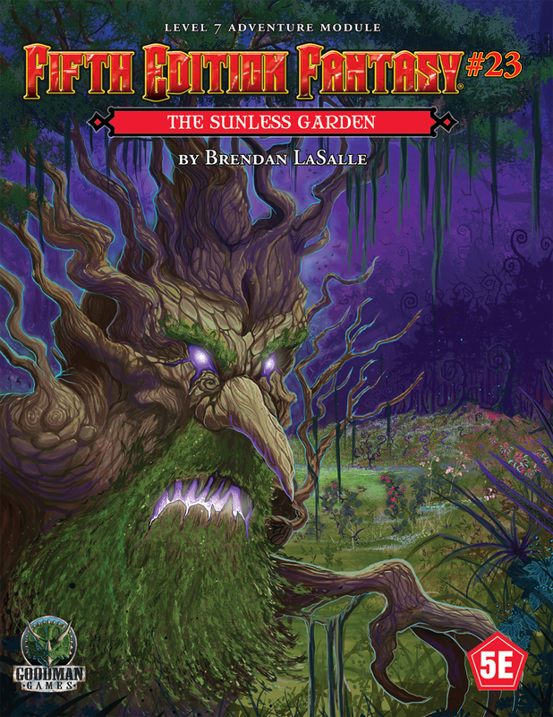 Fifth Edition Fantasy 23 The Sunless Garden (RPGs)