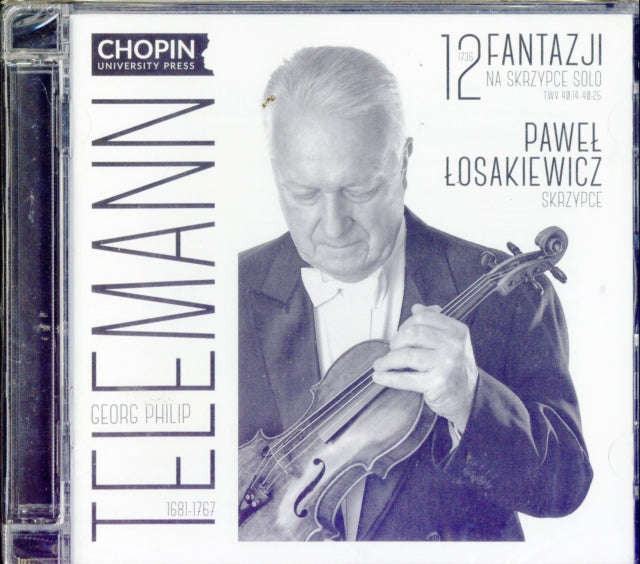 Pawel Losakiewicz - Telemann: 12 Fantazji Na Skrzypce Solo (1735) (CD)
