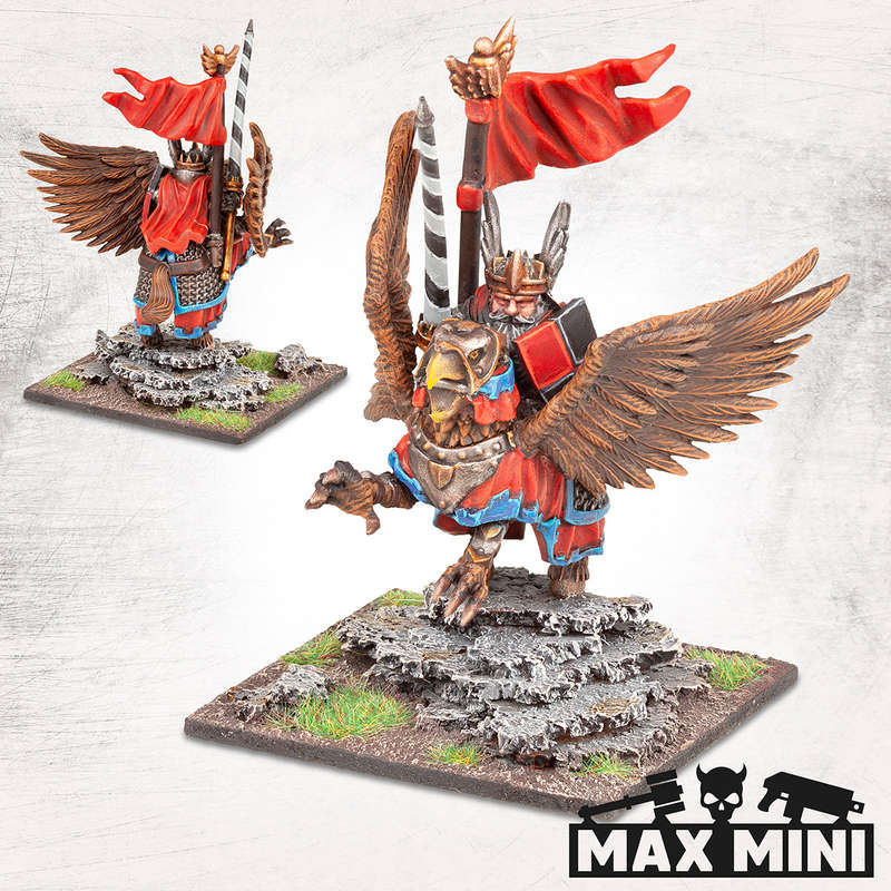 King on Hippogriff (Miniatures)