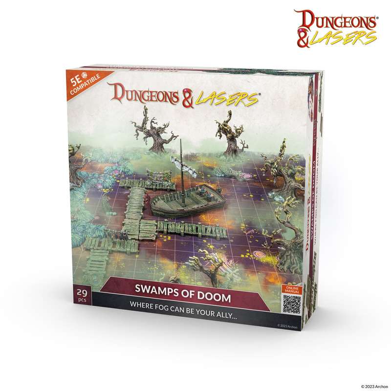 Dungeons & Lasers Swamps of Doom (Miniatures)