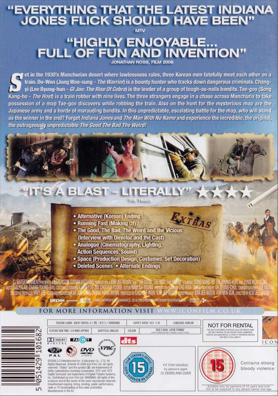 The Good, The Bad, The Weird (2008) (DVD) (Second-Hand)