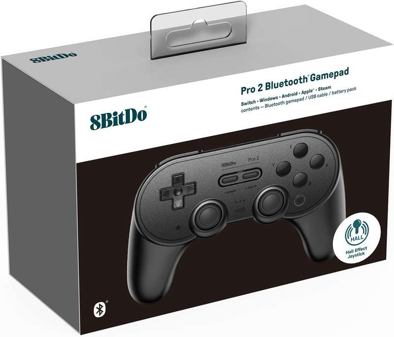 8BitDo PRO 2 Gamepad (Hall Edition) (Nintendo Switch)