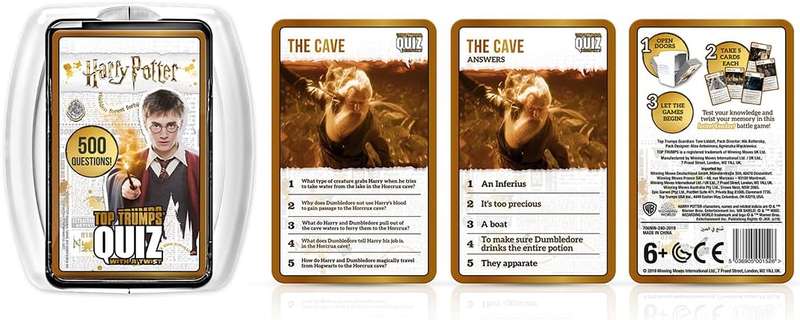Top Trumps Card Game Quiz Harry Potter
