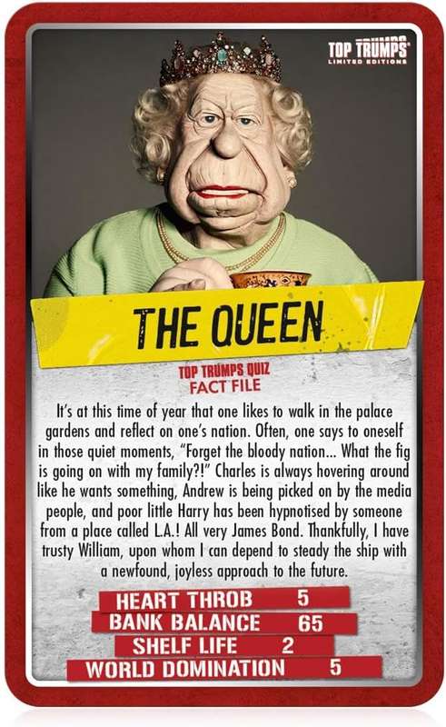 Top Trumps Card Game Limited Edition Spitting Image