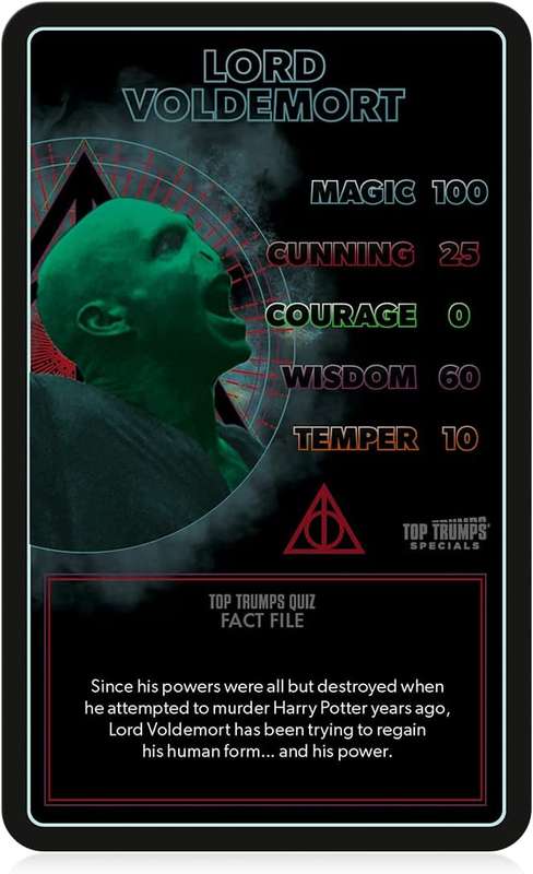 Top Trumps Card Game Specials Harry Potter Dark Magic
