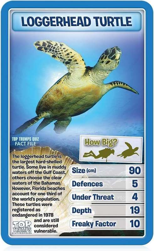 Top Trumps Card Game Classics Creatures of the Deep