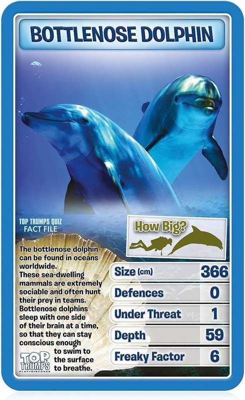 Top Trumps Card Game Classics Creatures of the Deep