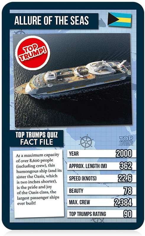 Top Trumps Card Game Classics World Famous Ships