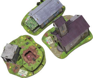 Sergeants Miniatures Game Saint Come-du-Mont Expansion Terrain Pack (Miniatures)