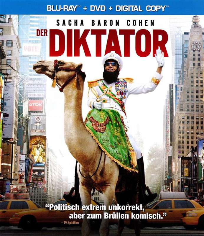 The Dictator (2012) (Blu-ray + DVD) (Second-Hand)