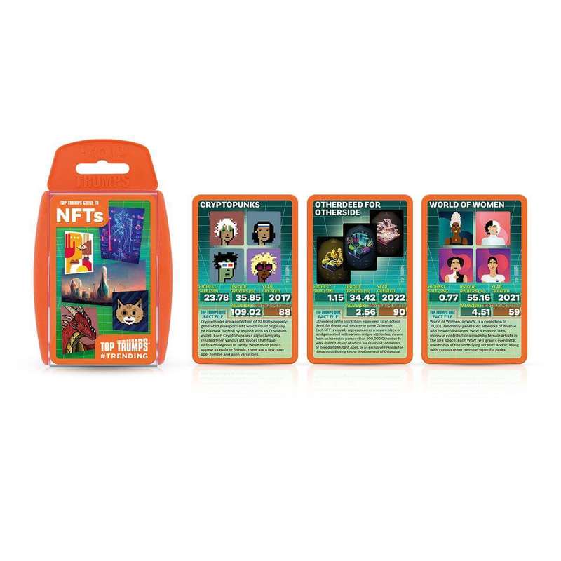 Top Trumps Card Game Specials  Gen Z - Trends of NFTs