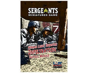 Sergeants Miniatures Game GLI infiltration Tactics Module (Miniatures)