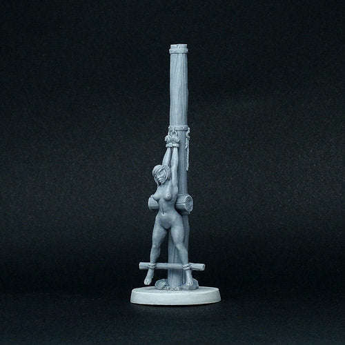 28mm woman stretched at stake (Miniatures)