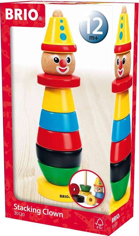 BRIO - Stacking Clown (30120)