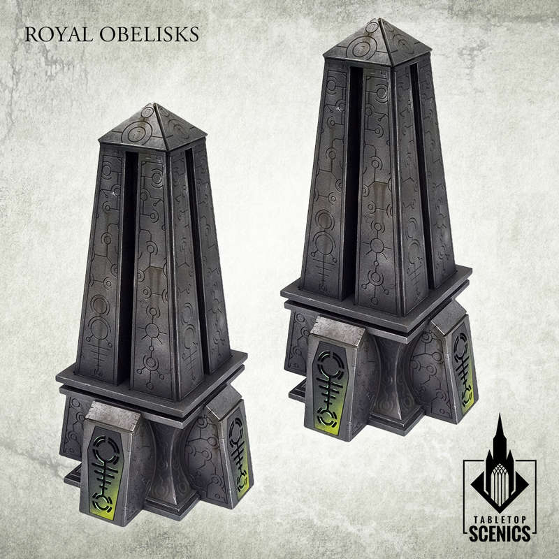 Nekropolis Royal Obelisks (2) (Miniatures)