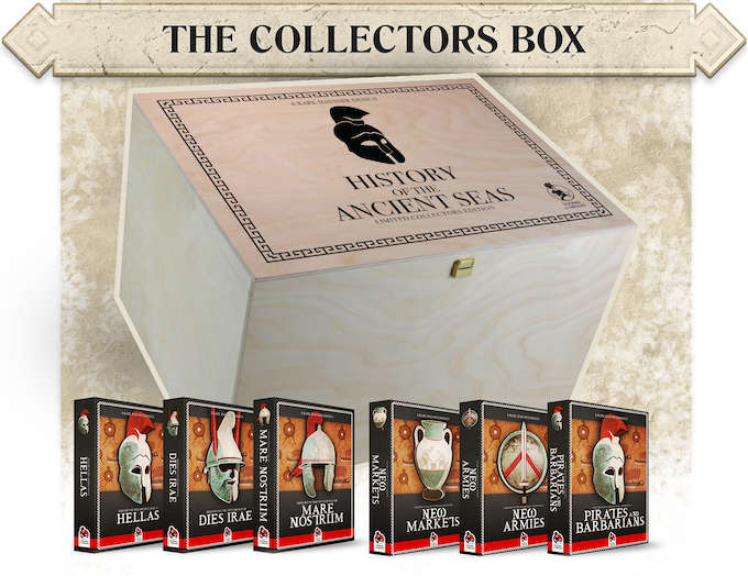 History of the Ancient Seas Kickstarter Deluxe Version US (Board Games)