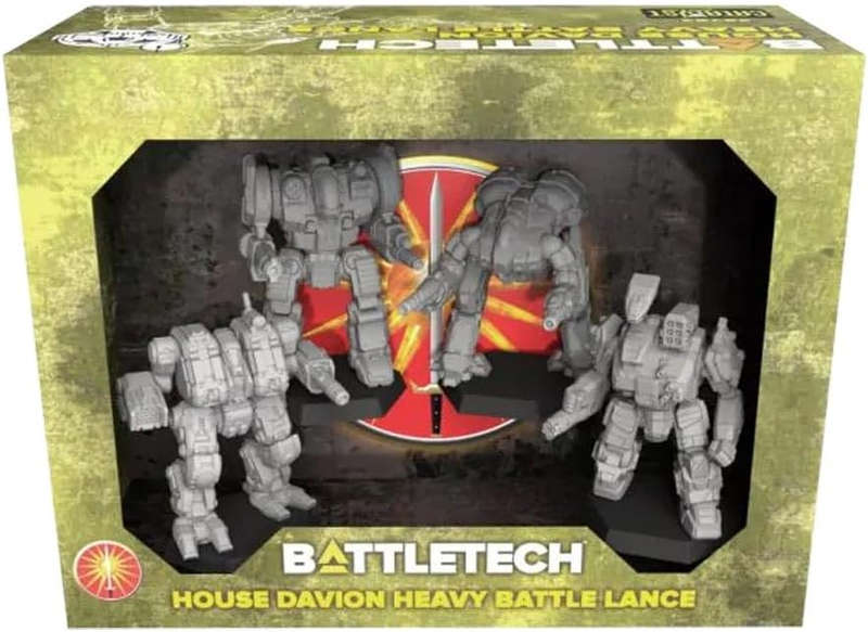 BattleTech: House Davion Heavy Battle Lance (Miniatures)