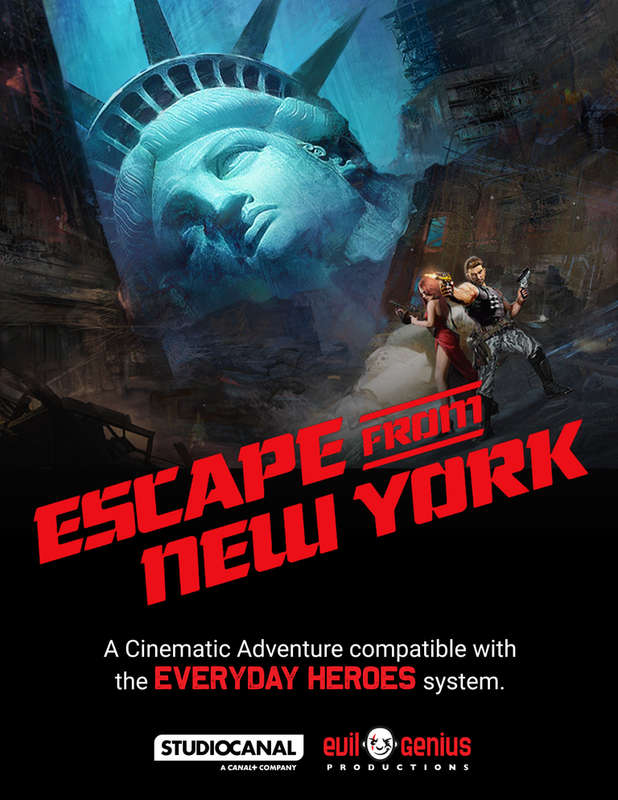 Everyday Heroes RPG Escape from New York (RPGs)