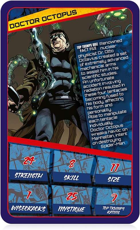 Top Trumps Card Game Specials Marvel Universe