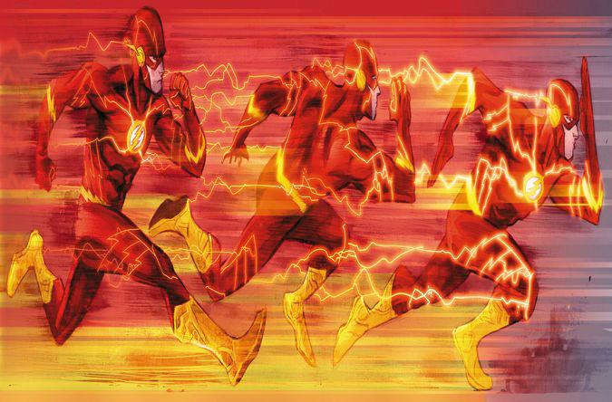 DCHC The Flash (Brick of 10) OOP (Board Games)