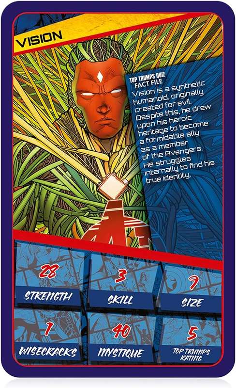 Top Trumps Card Game Specials Marvel Universe