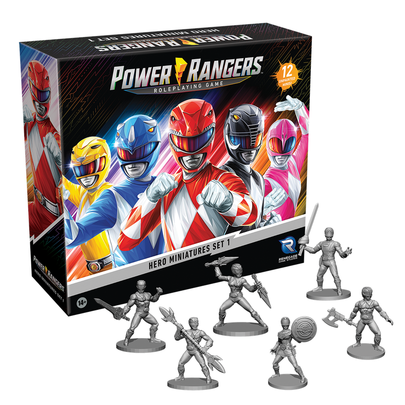 Power Rangers RPG Hero Miniatures Set 1 (RPGs)