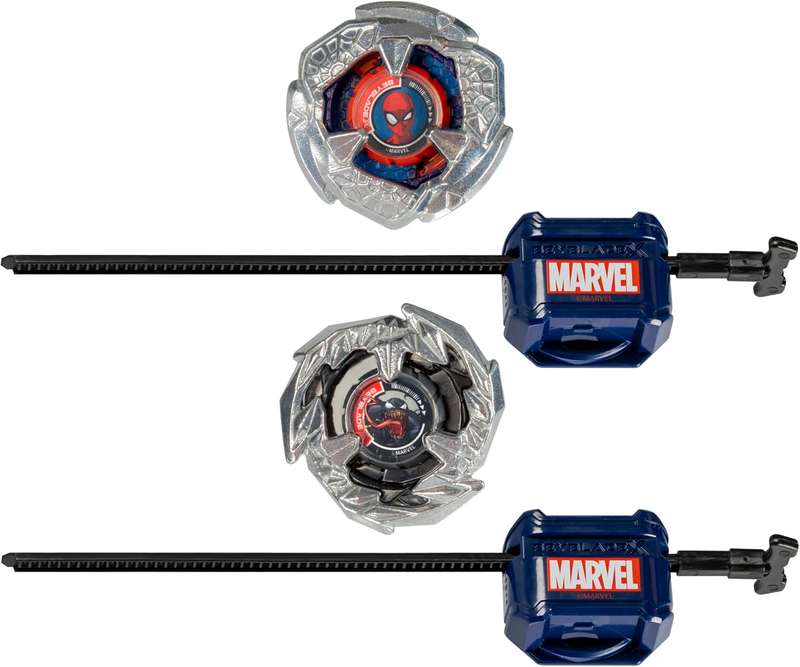 Beyblade X - Dual Pack - Spider -man 3 -60F (Attack) & Venom 3 -80N (Defense)