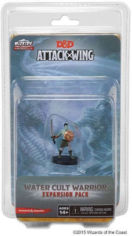 D&D Attack Wing Water Cult Warrior OOP (Board Games)