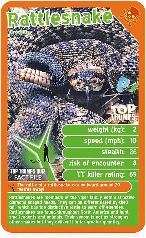 Top Trumps Card Game Classics Predators