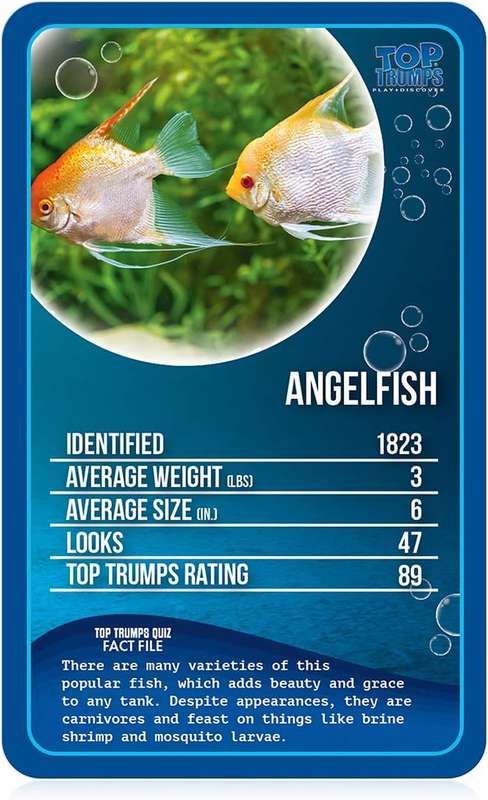 Top Trumps Card Game Classics Freshwater Fish
